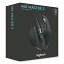 MOUSE LOGITECH MX MASTER 3 WIRELESS BLACK/SILVER